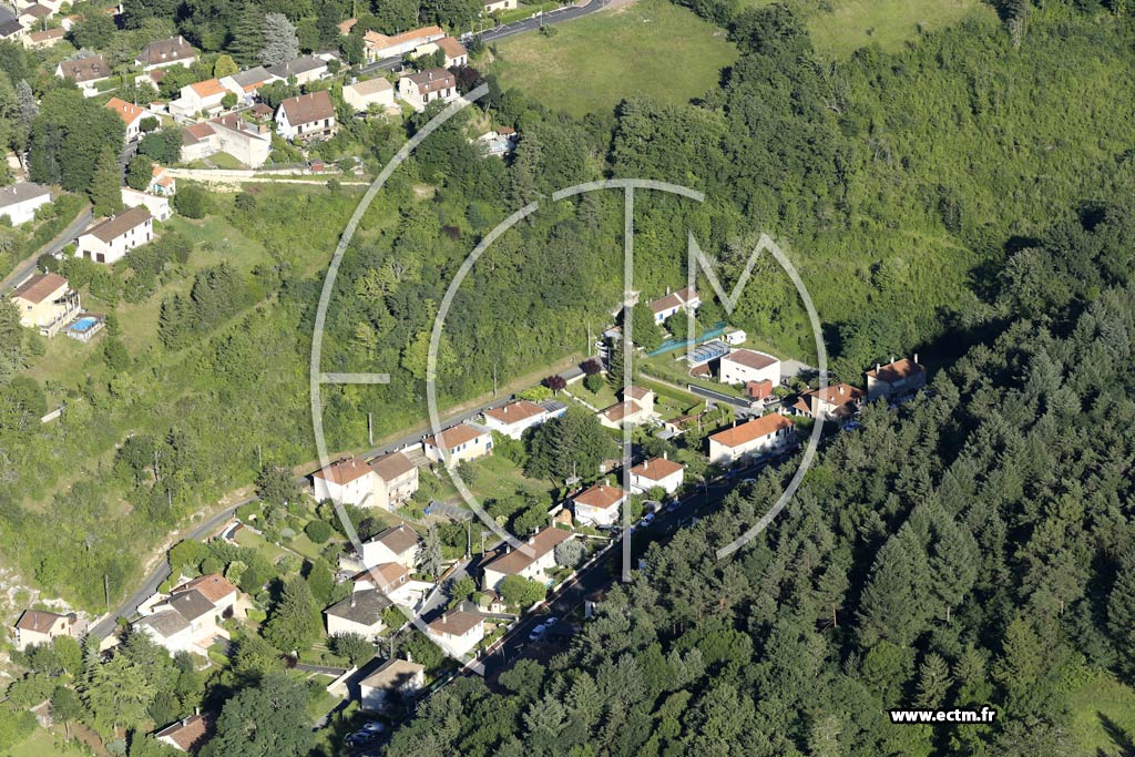 Photo arienne de Notre-Dame-de-Sanilhac