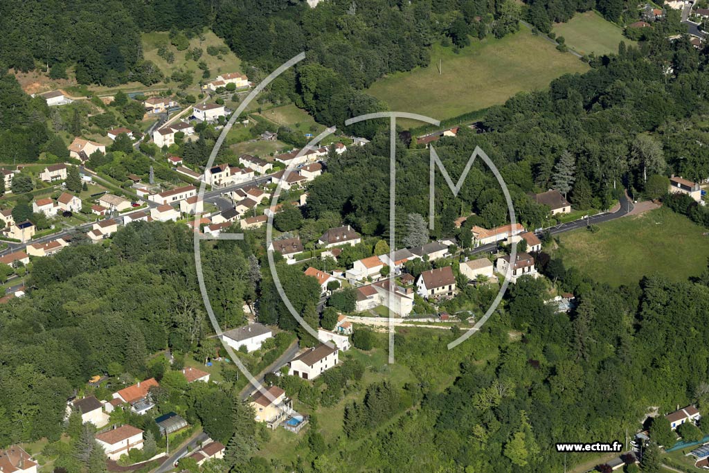 Photo arienne de Notre-Dame-de-Sanilhac