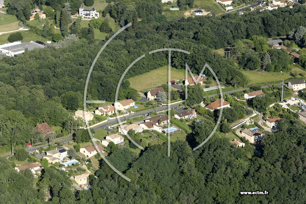 Photo arienne de Notre-Dame-de-Sanilhac