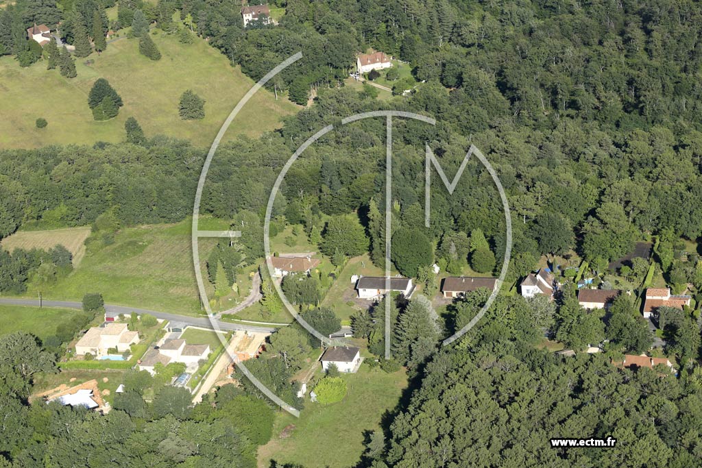 Photo arienne de Notre-Dame-de-Sanilhac