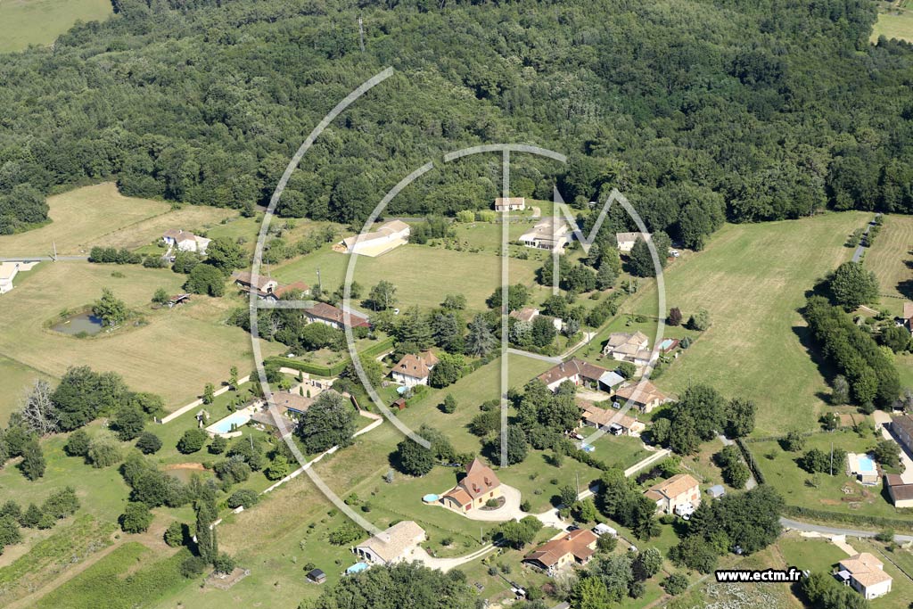 Photo arienne de Notre-Dame-de-Sanilhac