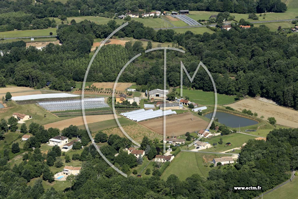Photo arienne de Notre-Dame-de-Sanilhac (Lauvergnat)