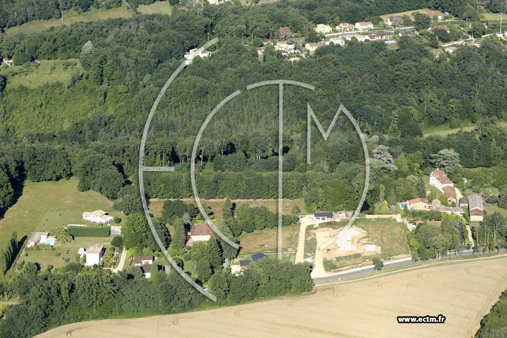 Photo arienne de Notre-Dame-de-Sanilhac (les Falots)
