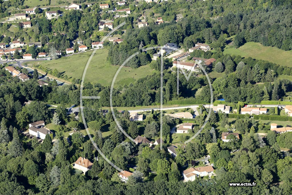 Photo arienne de Notre-Dame-de-Sanilhac (Touvent)