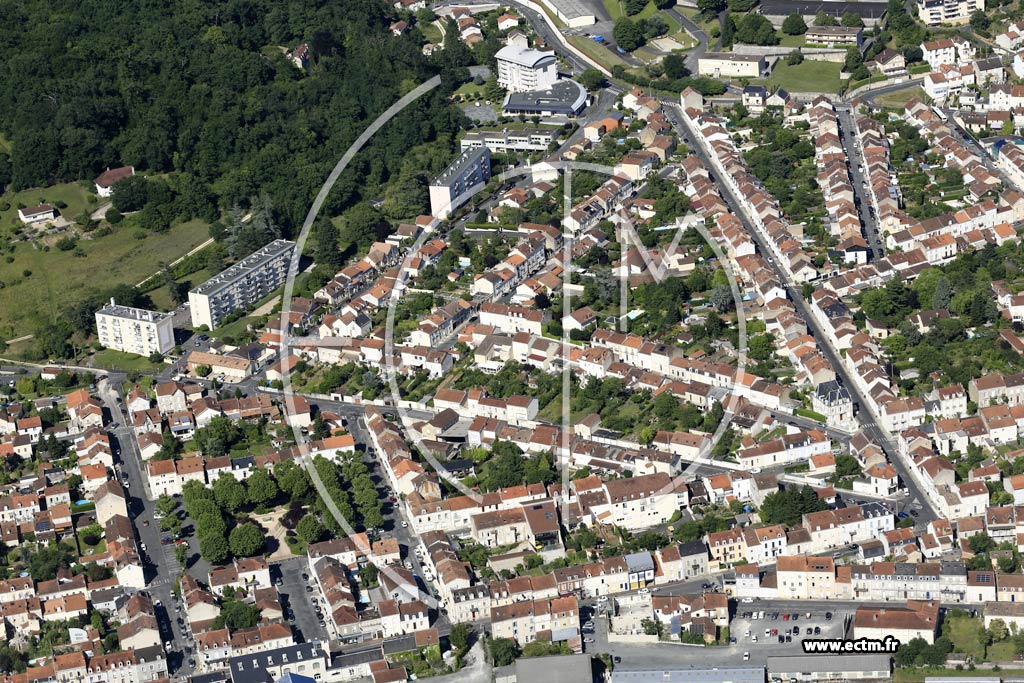 Photo arienne de Prigueux (le Toulon)
