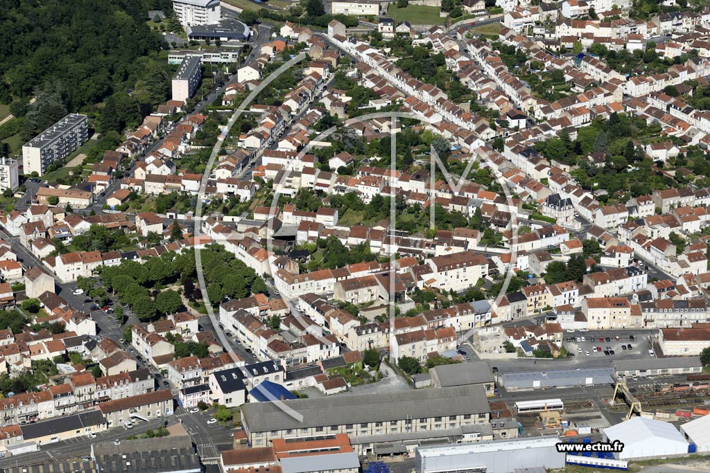 Photo arienne de Prigueux (le Toulon)
