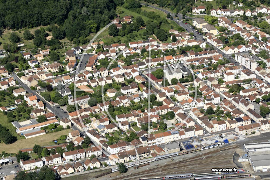 Photo arienne de Prigueux (le Toulon)