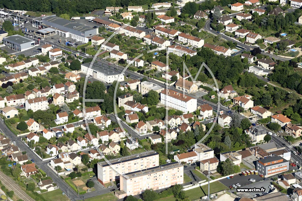 Photo arienne de Prigueux (Saint-Georges)