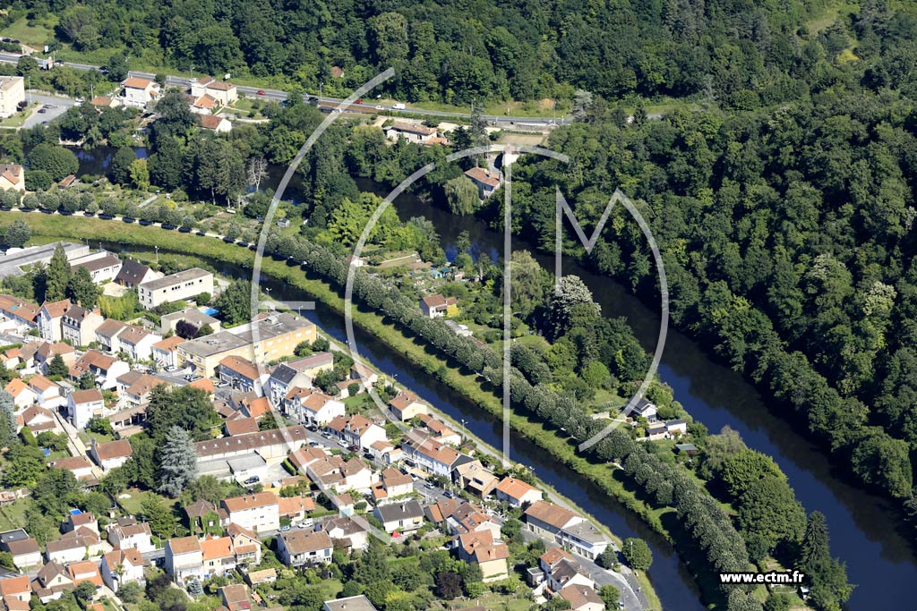 Photo arienne de Prigueux (Vsone)
