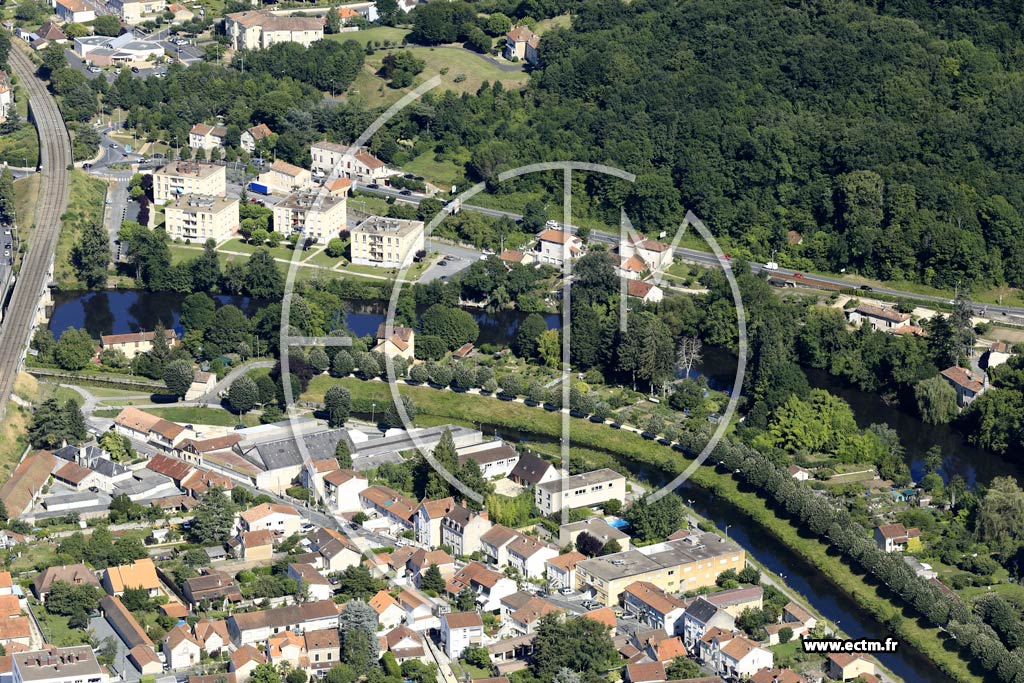 Photo arienne de Prigueux (Vsone)