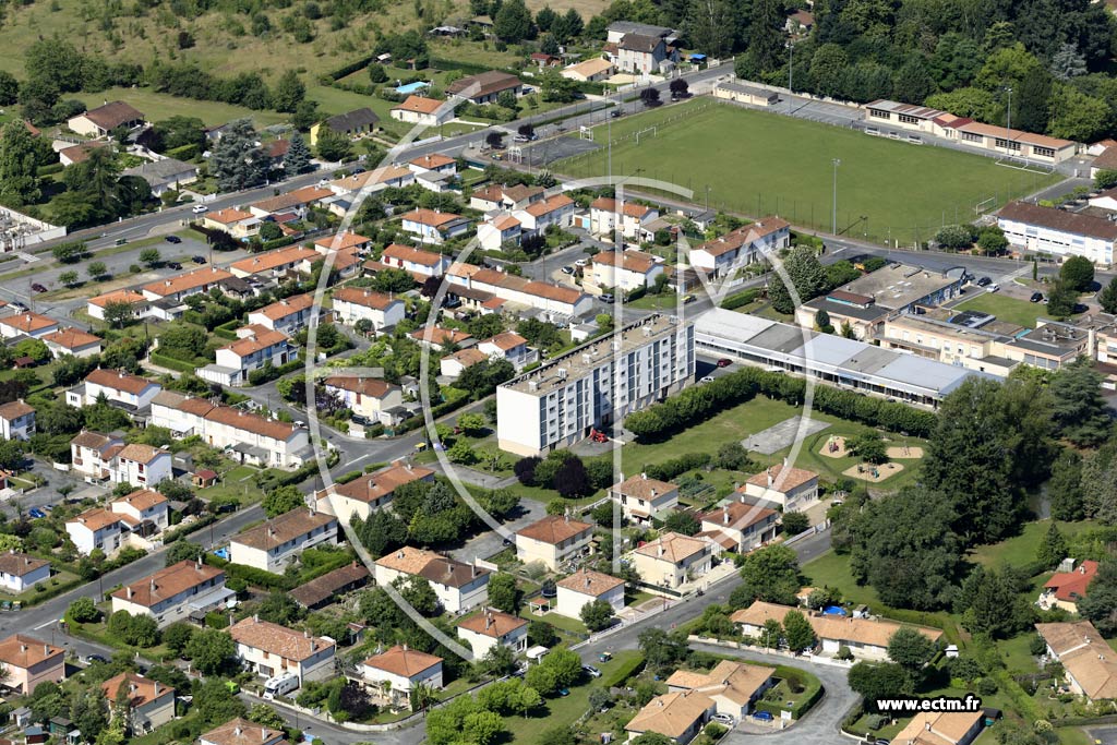 Photo arienne de Saint-Lon-sur-l'Isle