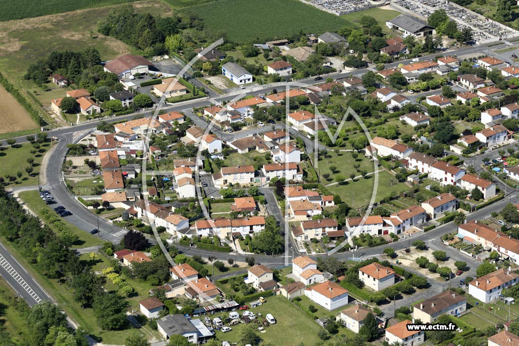 Photo arienne de Saint-Lon-sur-l'Isle
