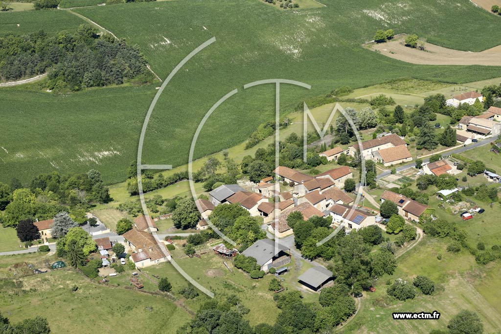 Photo arienne de Saint-Lon-sur-l'Isle (Angunand)