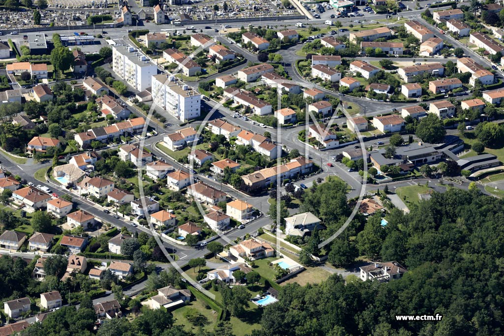 Photo arienne de Trlissac (la Croix Ferrade)