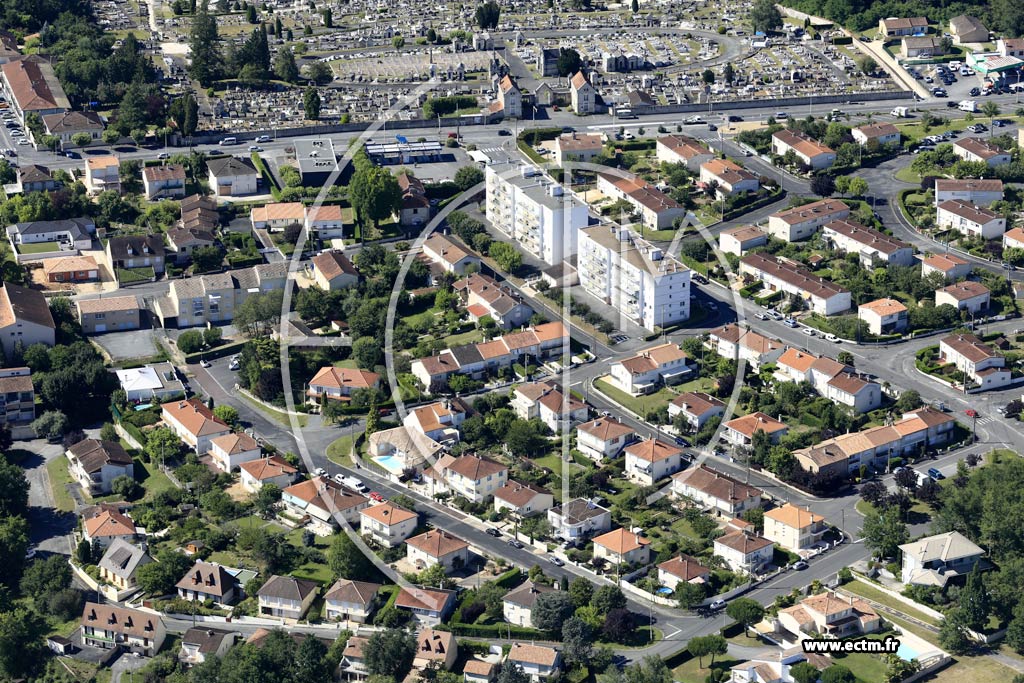 Photo arienne de Trlissac (la Croix Ferrade)