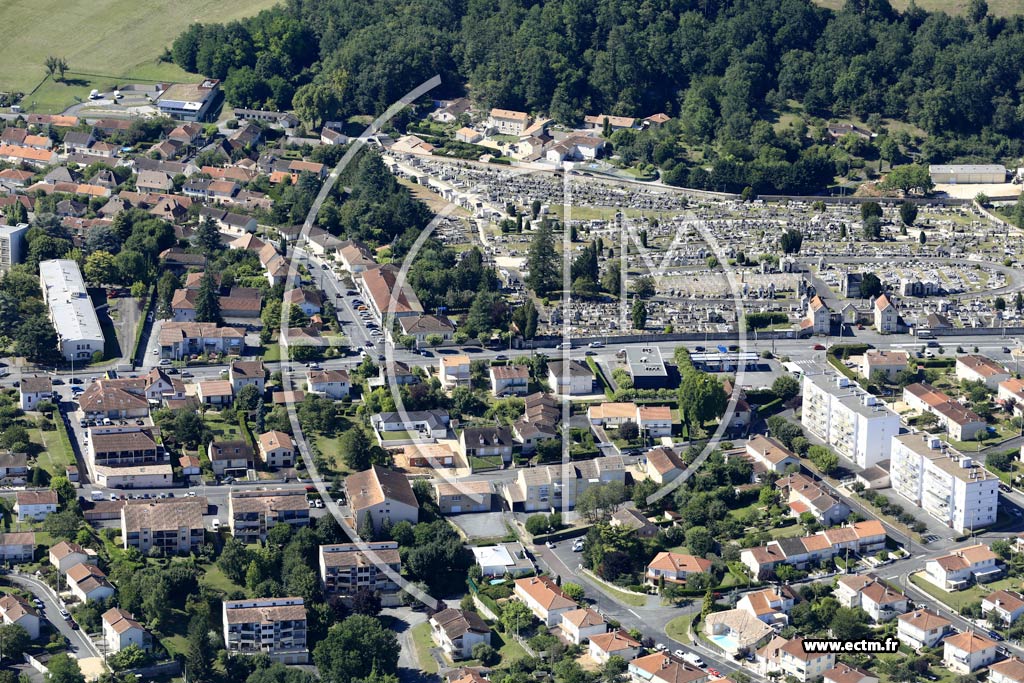Photo arienne de Trlissac (la Croix Ferrade)
