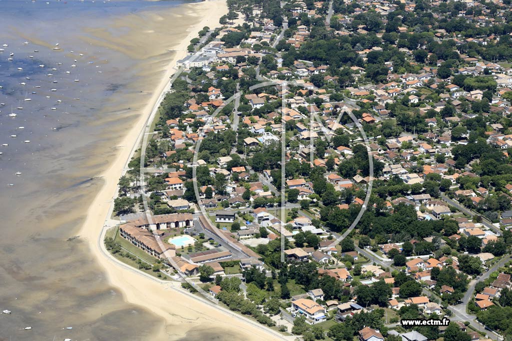 Photo arienne de Andernos-les-Bains (Est)