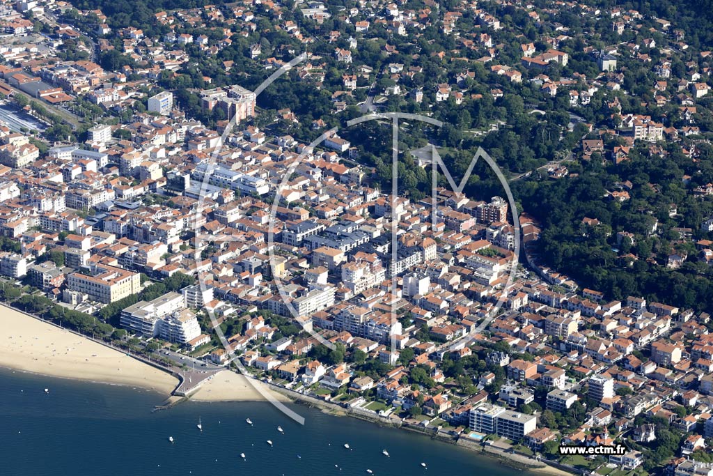 Photo arienne de Arcachon (Centre)