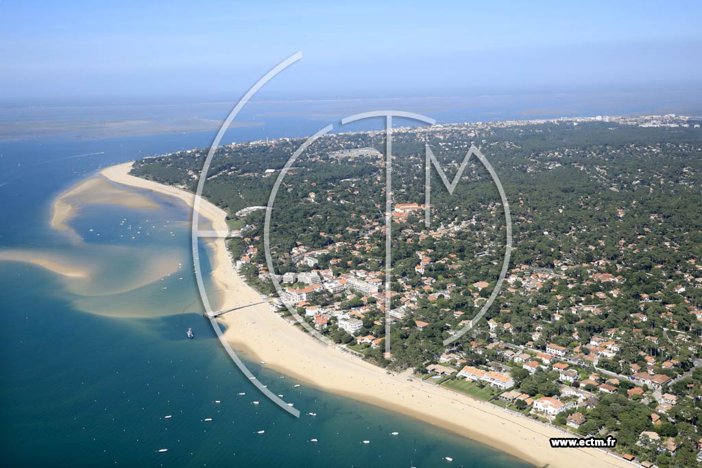 Photo arienne de Arcachon (le Mouleau)