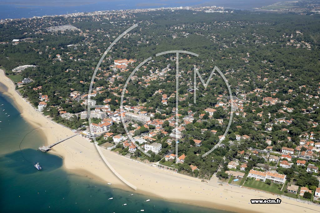 Photo arienne de Arcachon (le Mouleau)