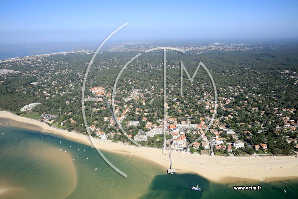 Photo arienne de Arcachon (le Mouleau)