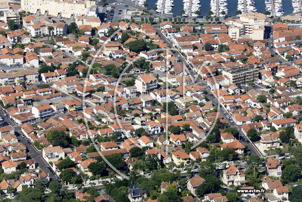 Photo arienne de Arcachon (Ville d'Automne)