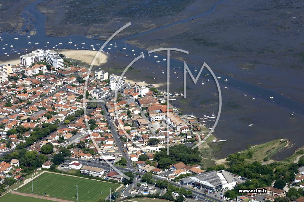 Photo arienne de Arcachon (Ville d'Automne)