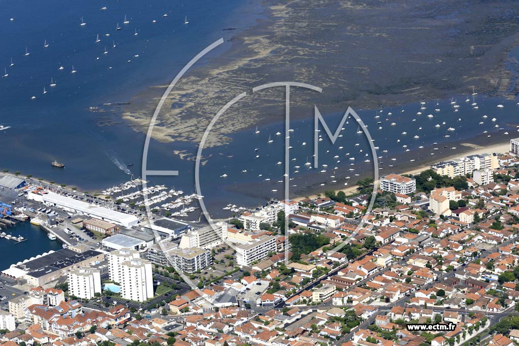 Photo arienne de Arcachon (Ville d'Automne)
