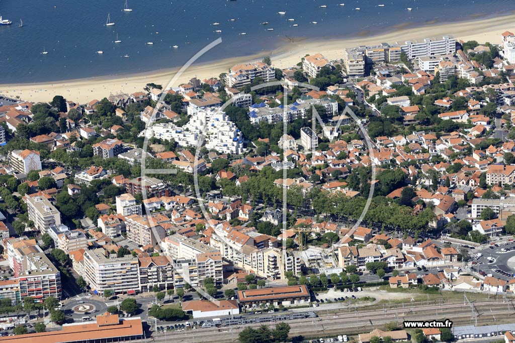 Photo arienne de Arcachon (Ville d'Automne)