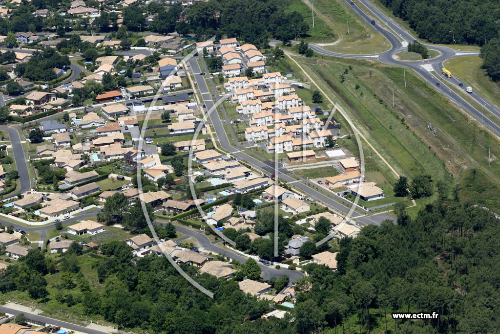 Photo arienne de Ars (Nord)