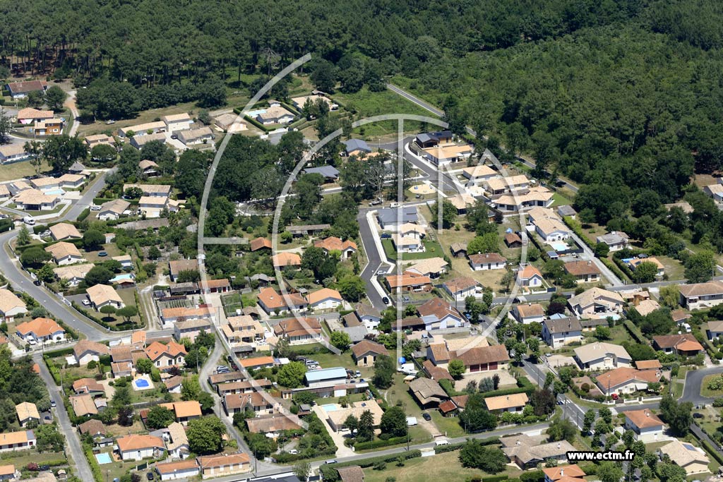Photo arienne de Audenge (Certes)