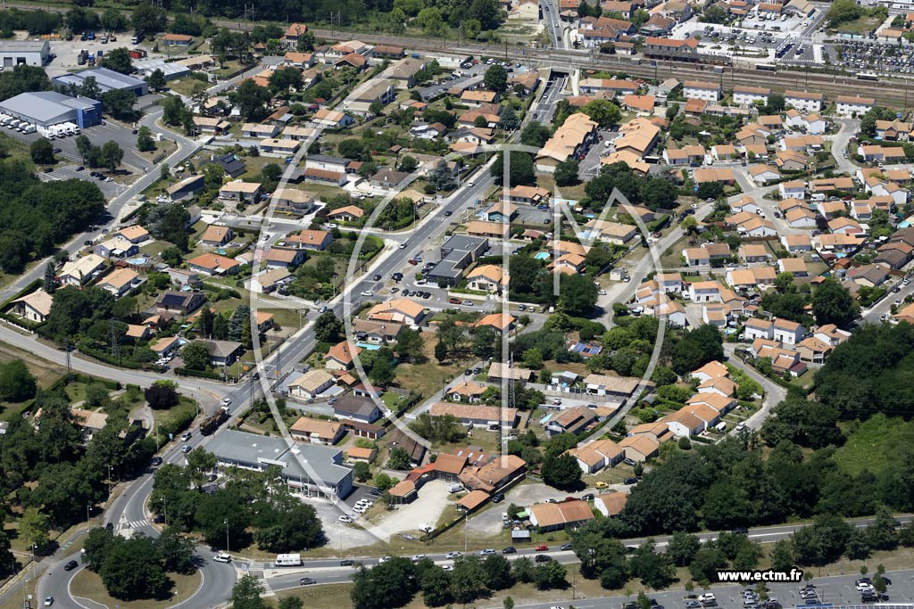 Photo arienne de Biganos (la Forestire - Cit Laroche)