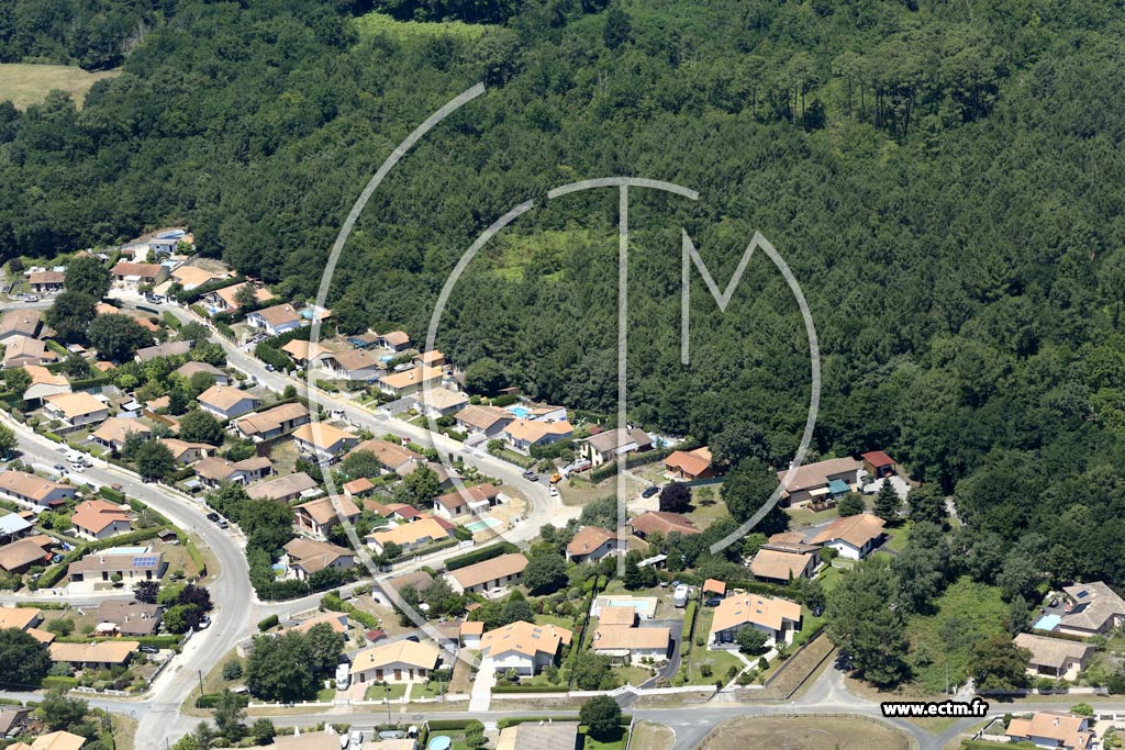 Photo arienne de Biganos (Saint-Gervais)