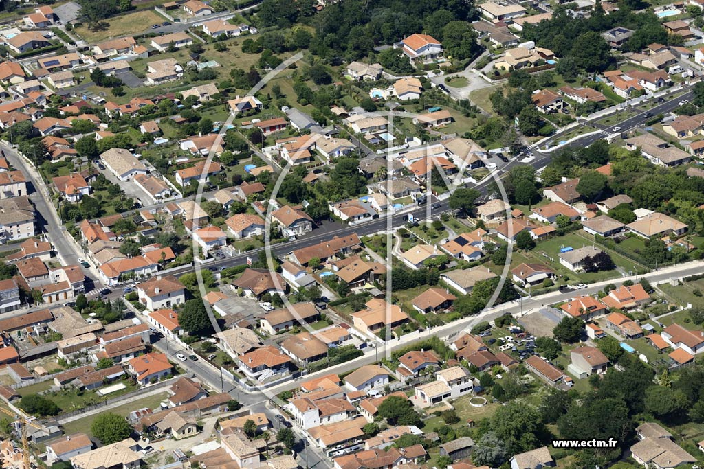 Photo arienne de Gujan-Mestras (Mestra)