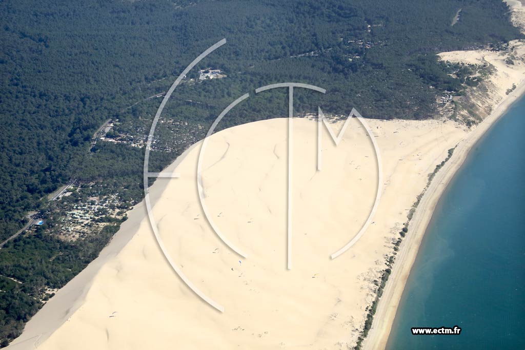 Photo arienne de La Teste-de-Buch (Dune du Pilat)