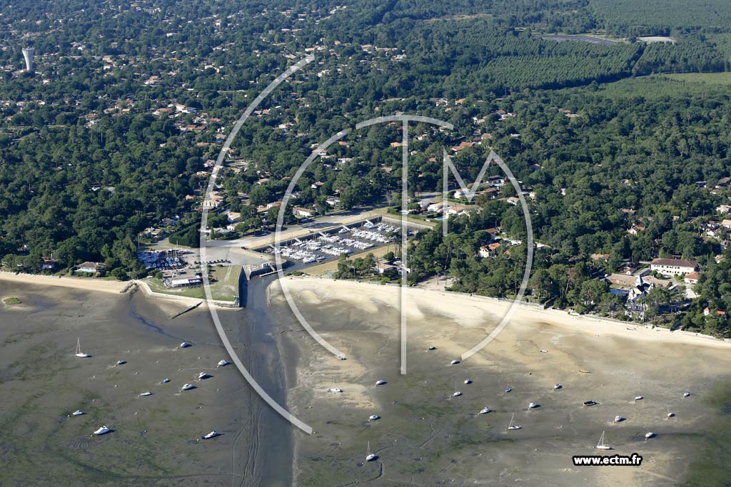 Photo arienne de Lanton (les Fontaines - Port)