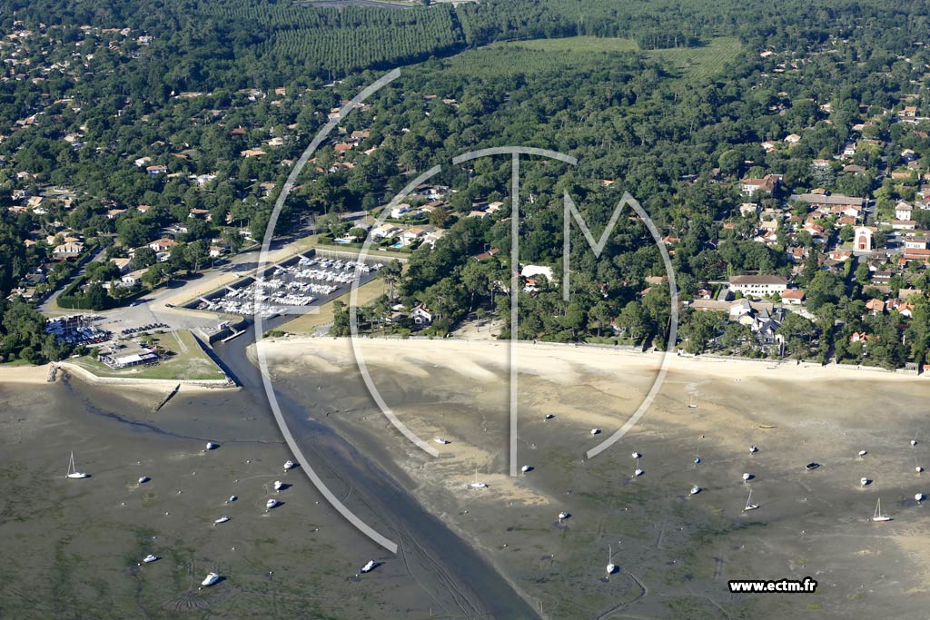 Photo arienne de Lanton (les Fontaines - Port)