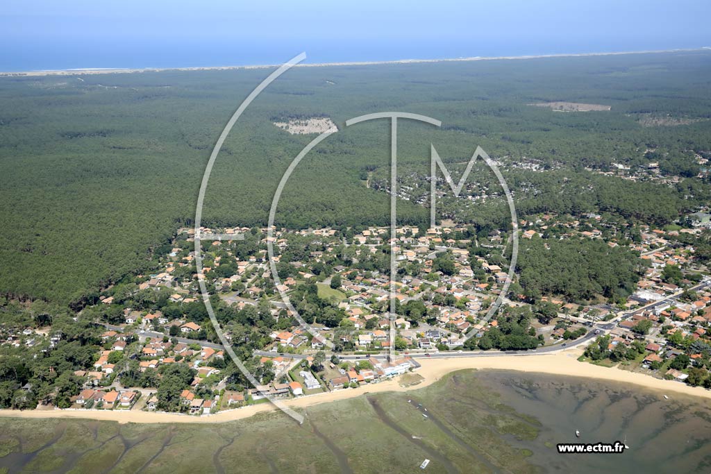 Photo arienne de Lge-Cap-Ferret (Claouey)