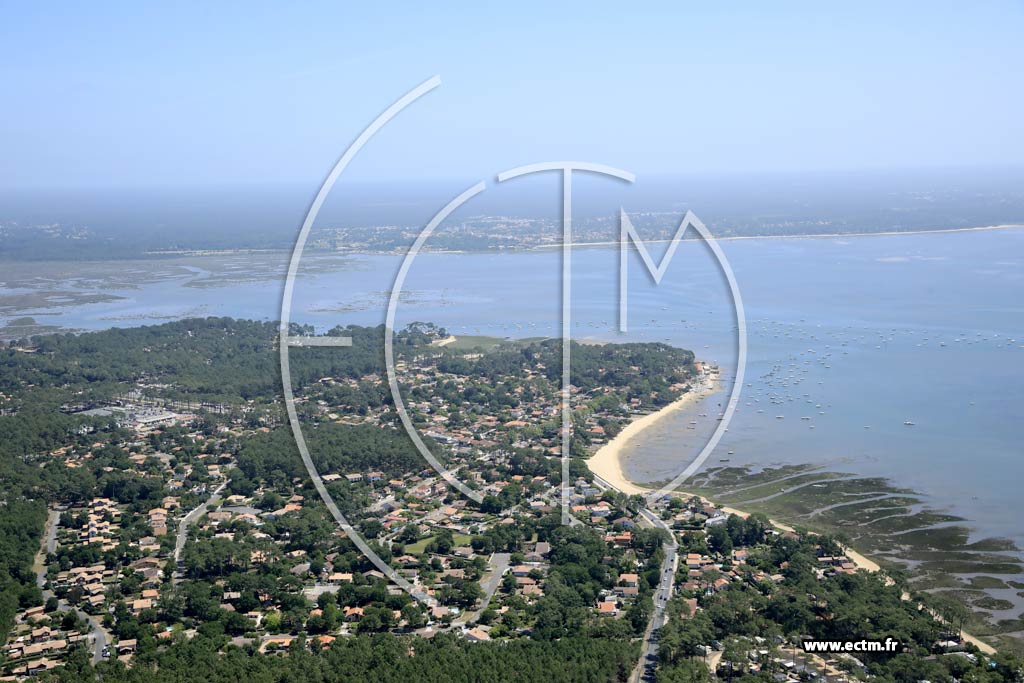 Photo arienne de Lge-Cap-Ferret (Claouey)