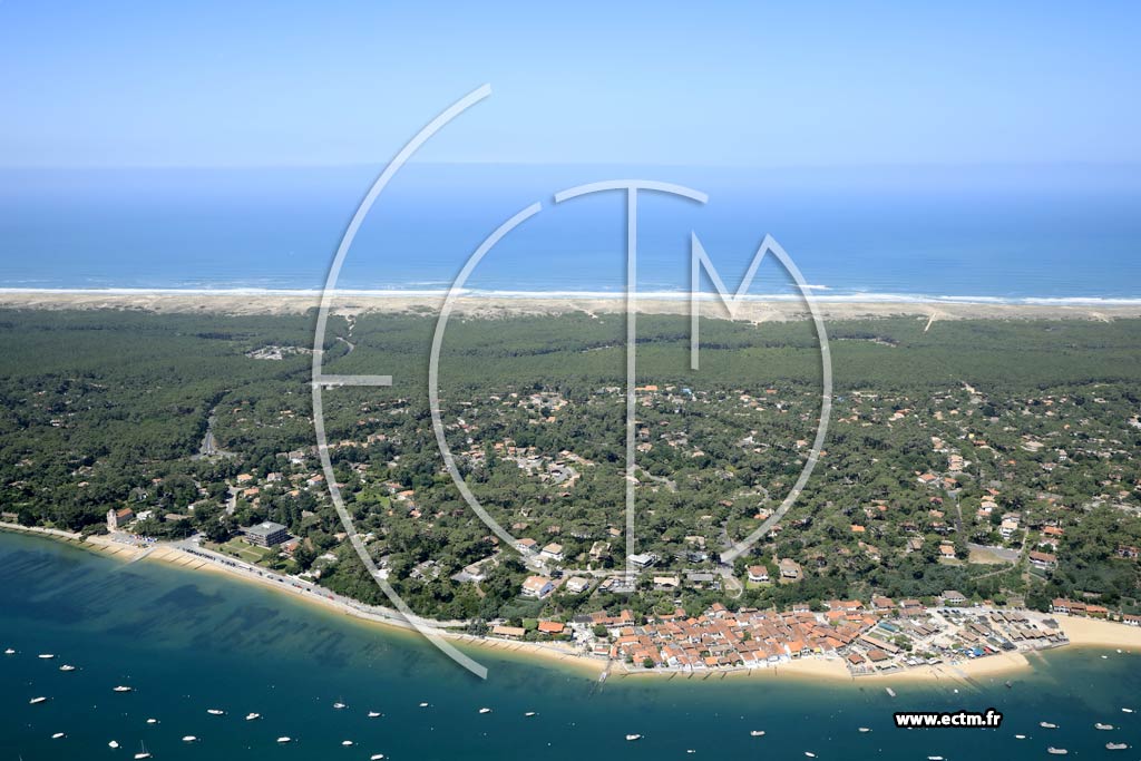 Photo arienne de Lge-Cap-Ferret (l'Herbe)