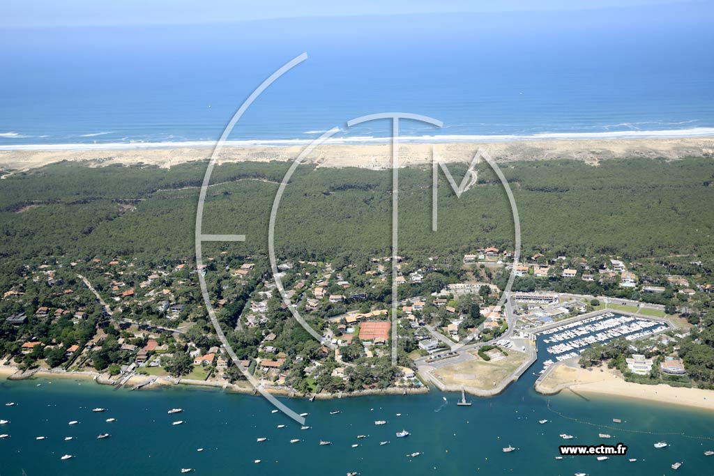 Photo arienne de Lge-Cap-Ferret (la Vigne)