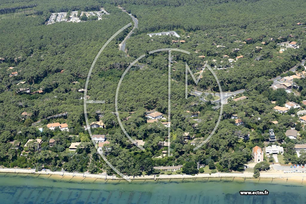 Photo arienne de Lge-Cap-Ferret (la Vigne)