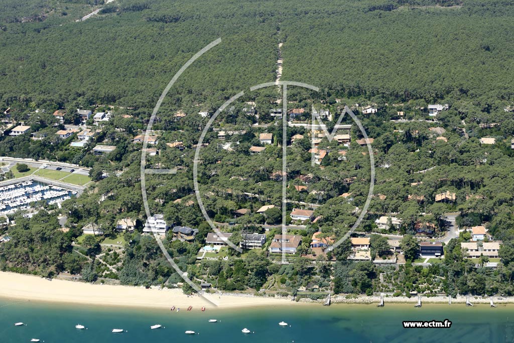 Photo arienne de Lge-Cap-Ferret (la Vigne)