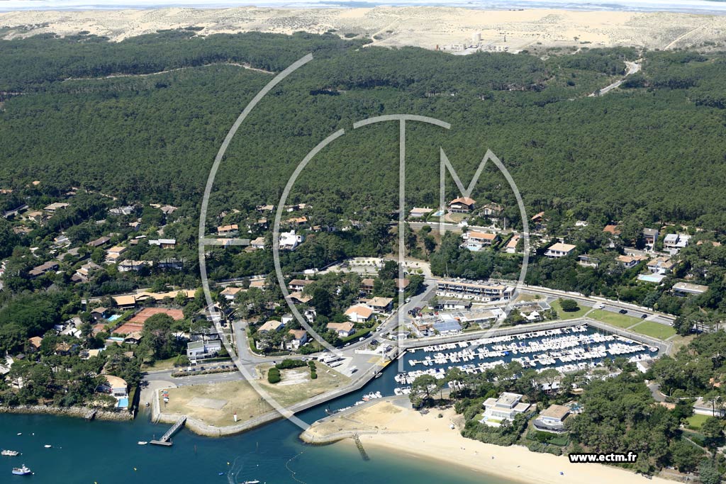 Photo arienne de Lge-Cap-Ferret (la Vigne)