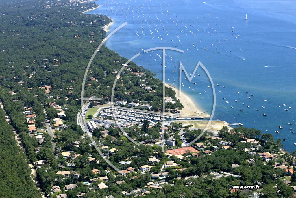 Photo arienne de Lge-Cap-Ferret (la Vigne)