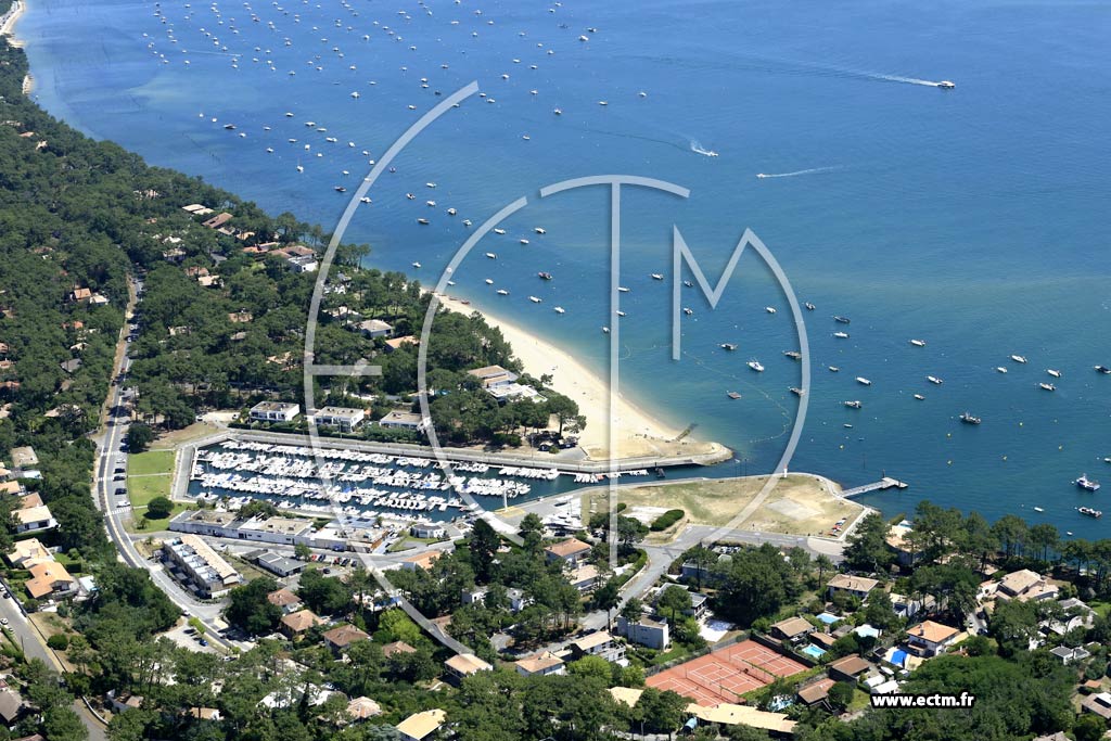Photo arienne de Lge-Cap-Ferret (la Vigne)