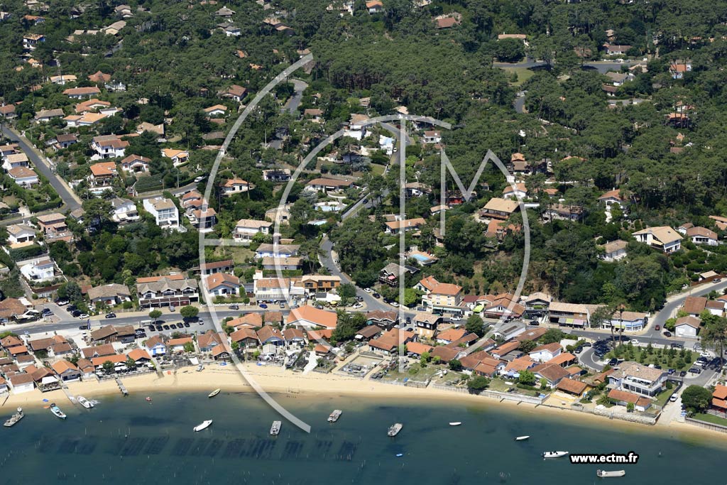 Photo arienne de Lge-Cap-Ferret (le Canon)