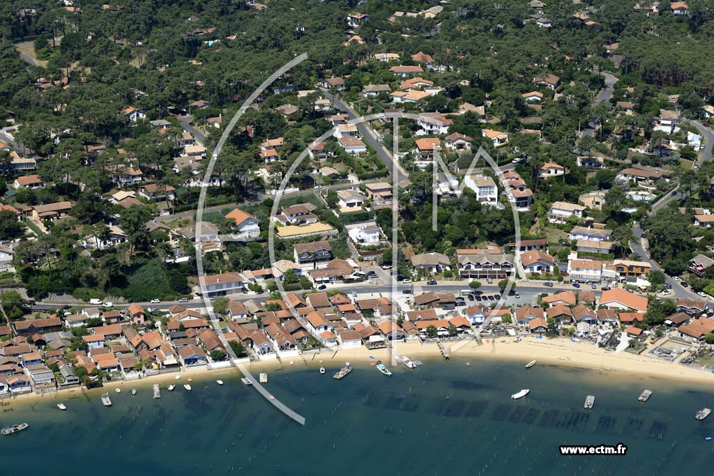 Photo arienne de Lge-Cap-Ferret (le Canon)