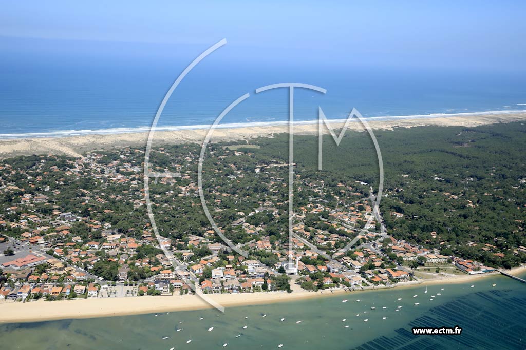 Photo arienne de Lge-Cap-Ferret (le Cap Ferret)