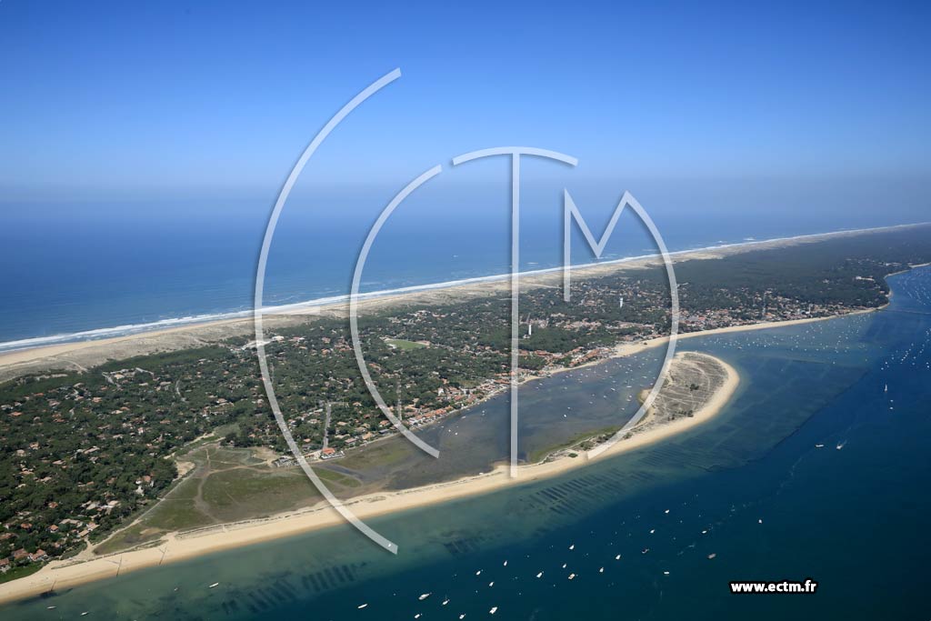 Photo arienne de Lge-Cap-Ferret (le Cap Ferret)